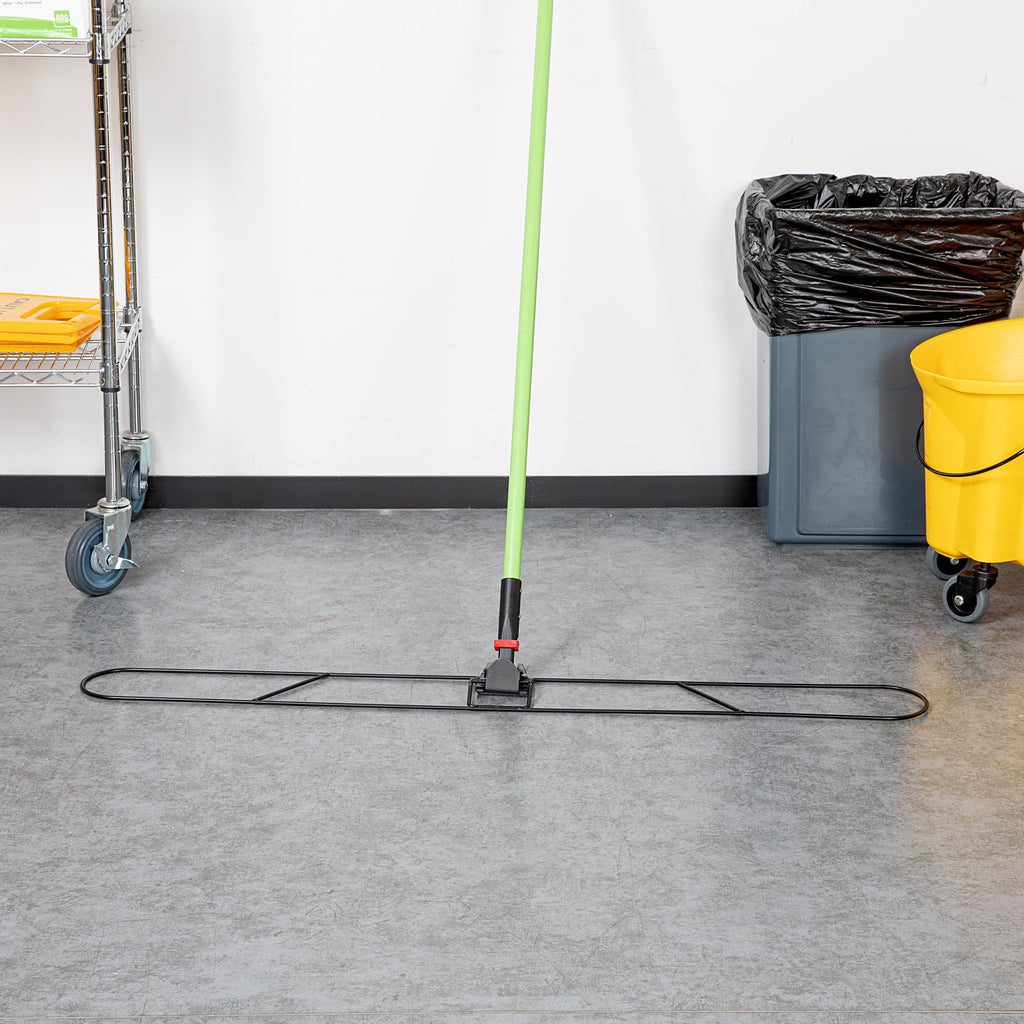 Clean Tek Professional Wire Swivel Snap Mop Frame - 48" x 5" - 1 count box