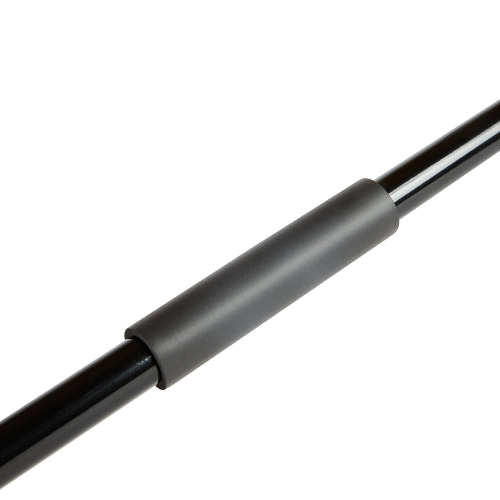 Clean Tek Professional Black Steel Push Broom Handle - Threaded - 59" - 1 count box
