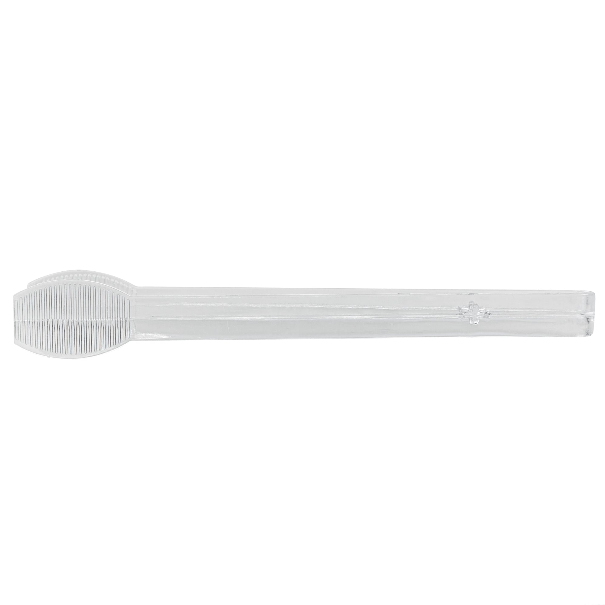 Cater Tek Clear Plastic Tongs - Ridged - 9" - 100 count box