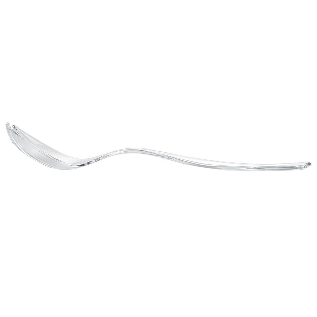 Cater Tek Clear Plastic Serving Fork - 8 1/2" - 100 count box