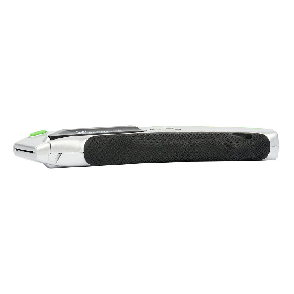 Handy Tek Silver Auto-Loading Utility Knife - Quick Change, Heavy Duty - 7" - 6 count box