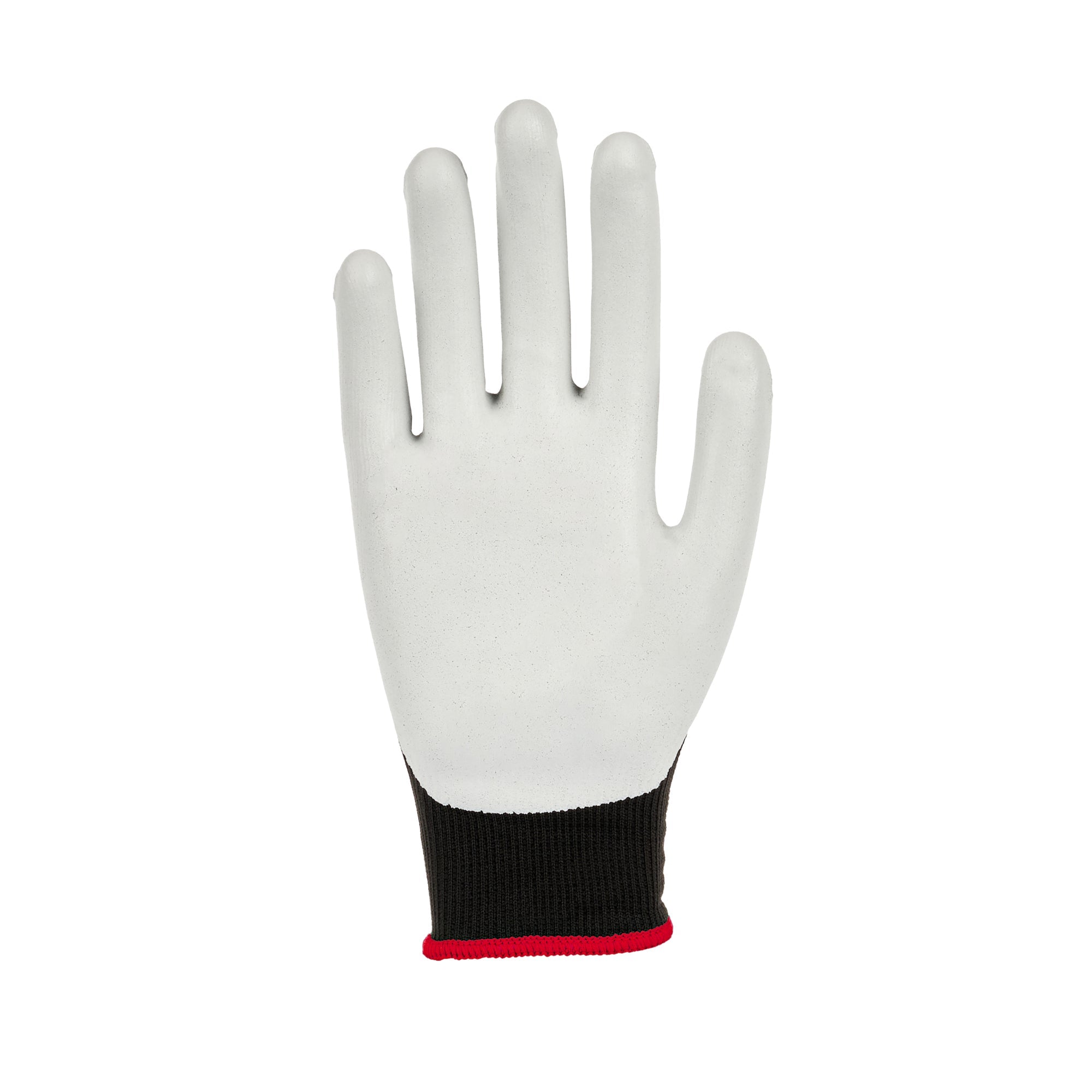 Life Protector Black Nylon Small Work Gloves - with Foam Nitrile Palm Coating - Pair - 10 count box