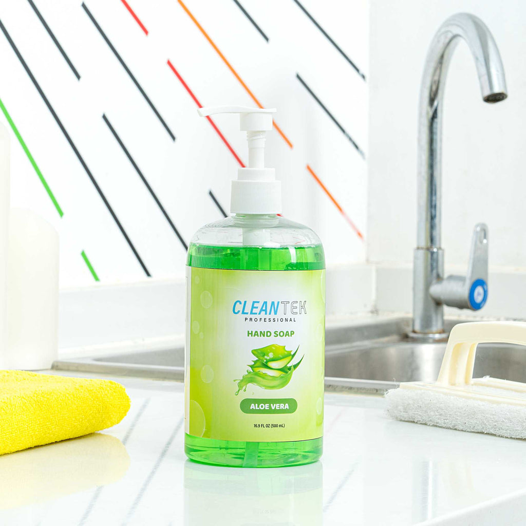 Clean Tek Professional 16.9 fl. oz Liquid Hand Soap - Aloe Vera - 1 count box
