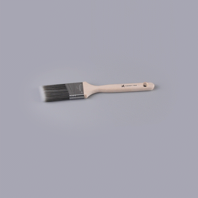 Handy Tek Synthetic Polyester Paint Brush - Angled, Long Handle - 2" - 72 count box