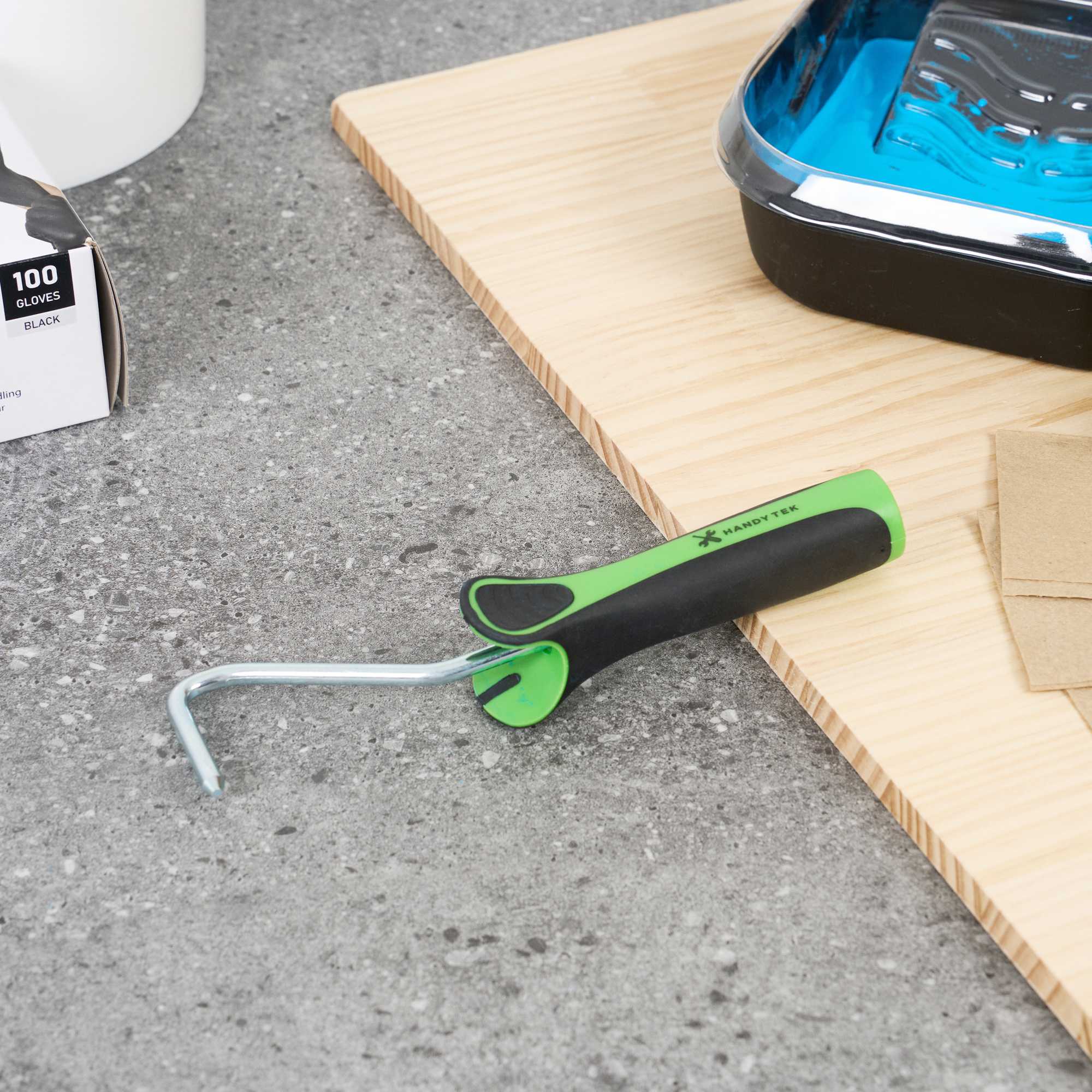 Handy Tek Mini Roller Frame - Soft Grip Handle - 2" - 1 count box