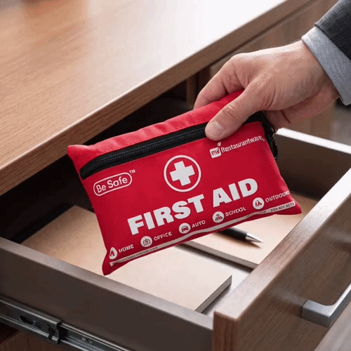 Be Safe 10-Person Class A Mini First Aid Kit - 110 Piece - 1 count box