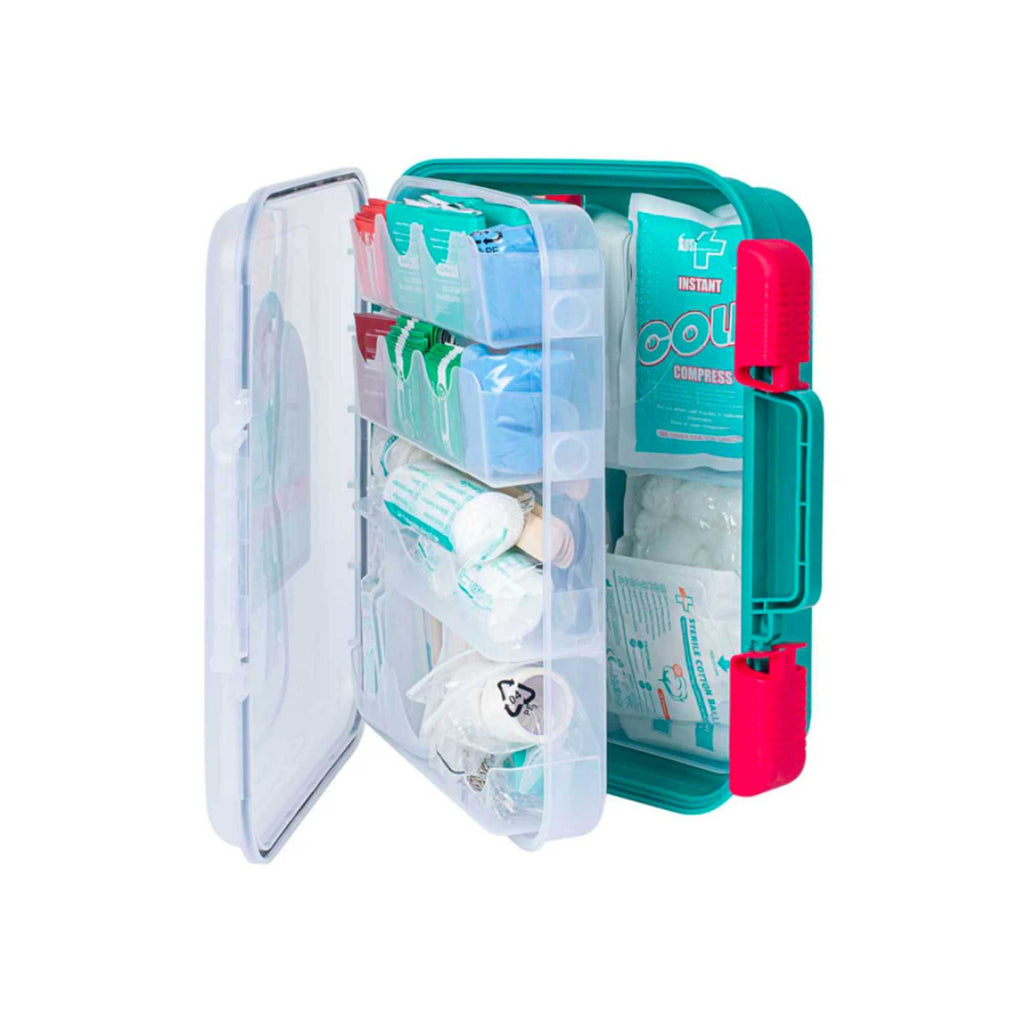 Be Safe 100-Person Class A First Aid Kit - 420 Piece, Wall Mountable - 1 count box