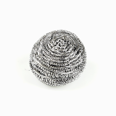 Clean Tek Professional 50g Stainless Steel Scrubber - 10 count box
