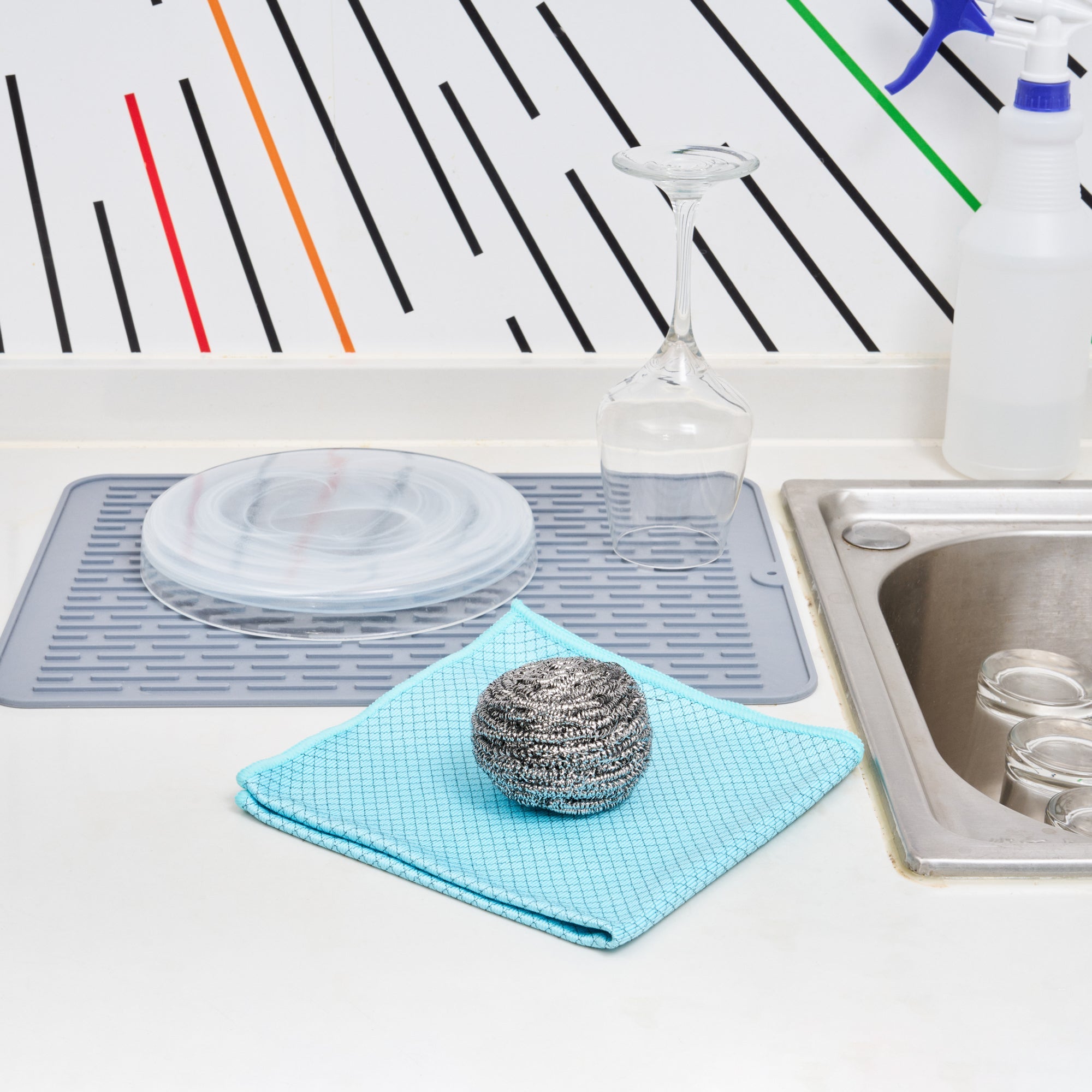 Clean Tek Professional 50g Stainless Steel Scrubber - 100 count box