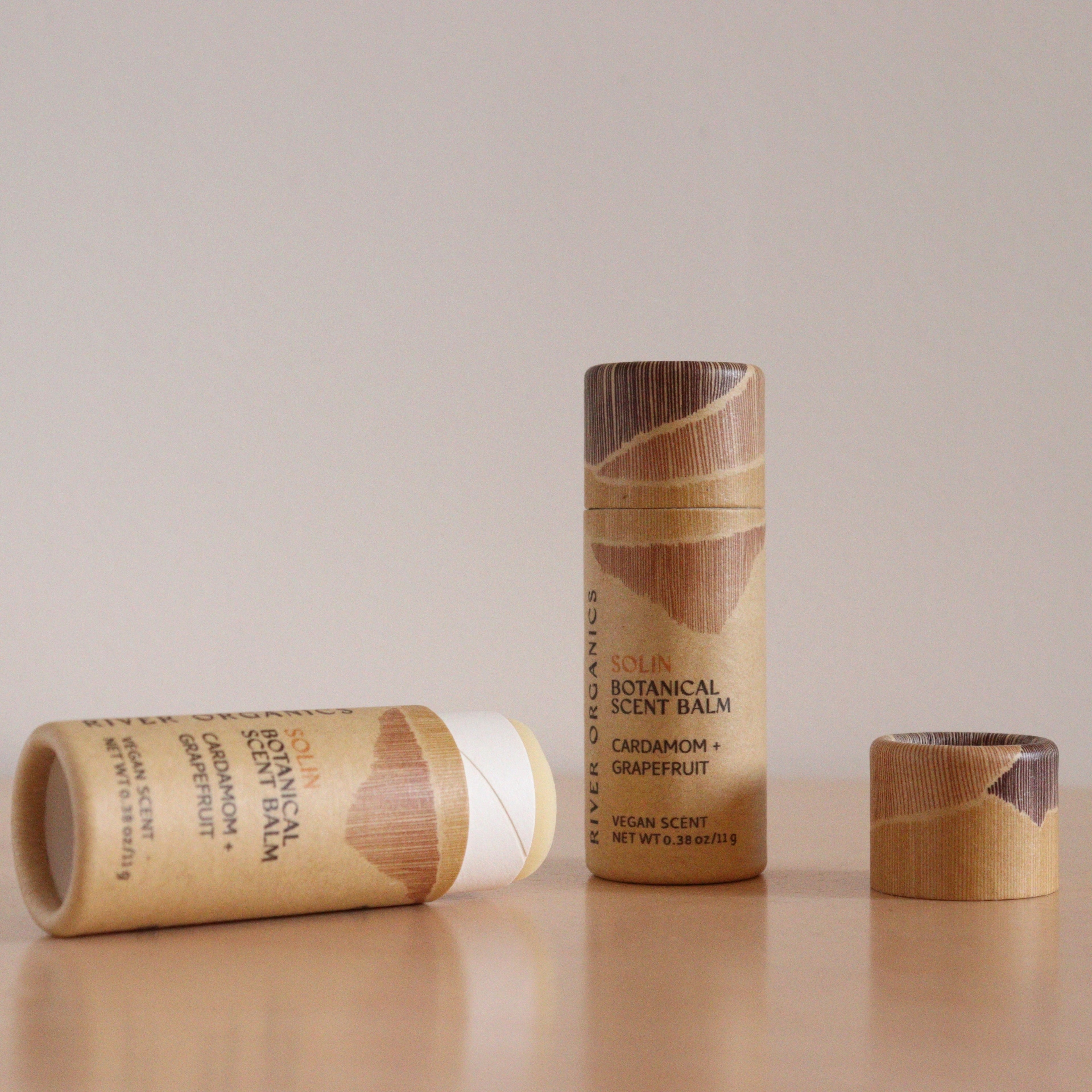 Solin: Cardamom + Grapefruit - Botanical Scent Balm