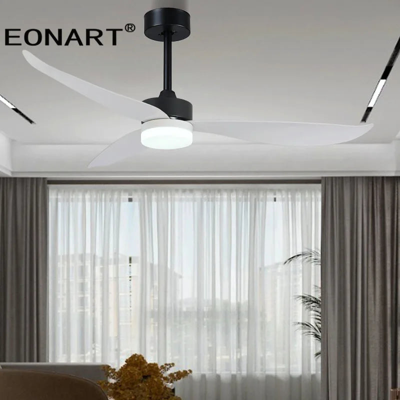DecorBites™ 52" Plastic Blade Ceiling Fan with Remote Control for Bedroom