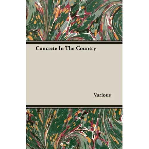 Concrete In The Country - Paperback