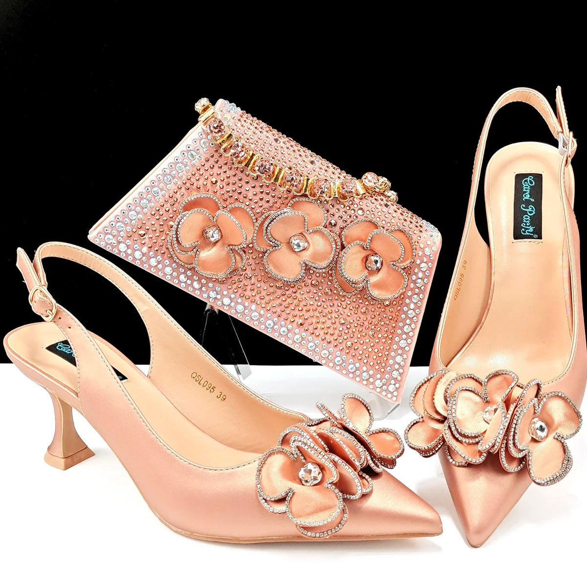 Italian Shoes And Bag Sets For Evening Party ED128