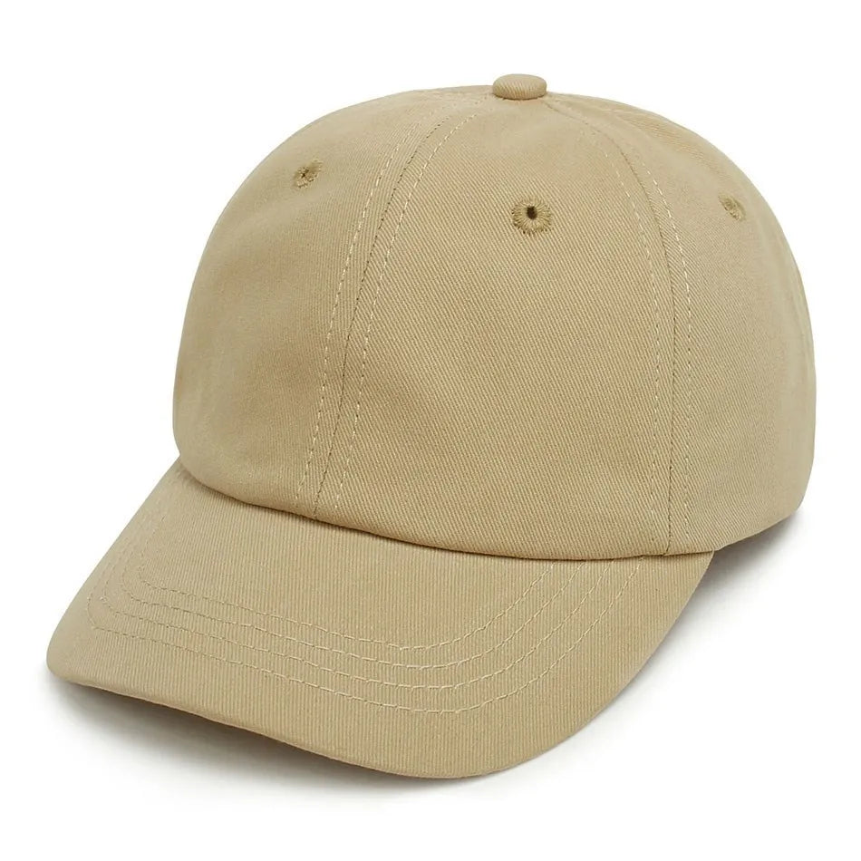 Baby Baseball Cap for Toddler | Low Profile Sun Hat with Adjustable Strap