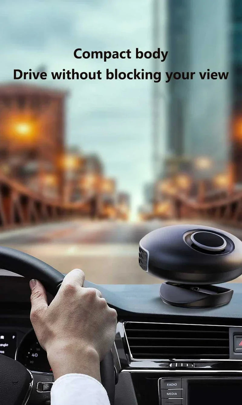 360°rotation 12v/24v Car Heating and Cooling Device