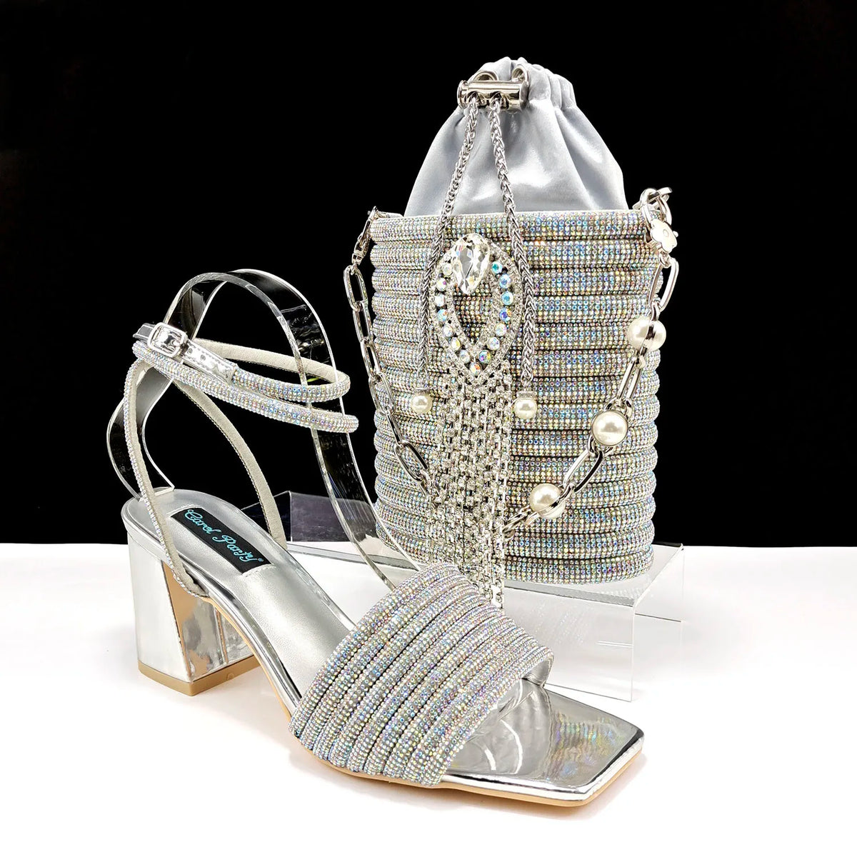 Lastest Ladies Shoes with Matching Bag Set HJJ1-23