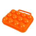 DecorBites™ Egg Holder Storage Box: Modern Plastic Container with 6/12 Grids