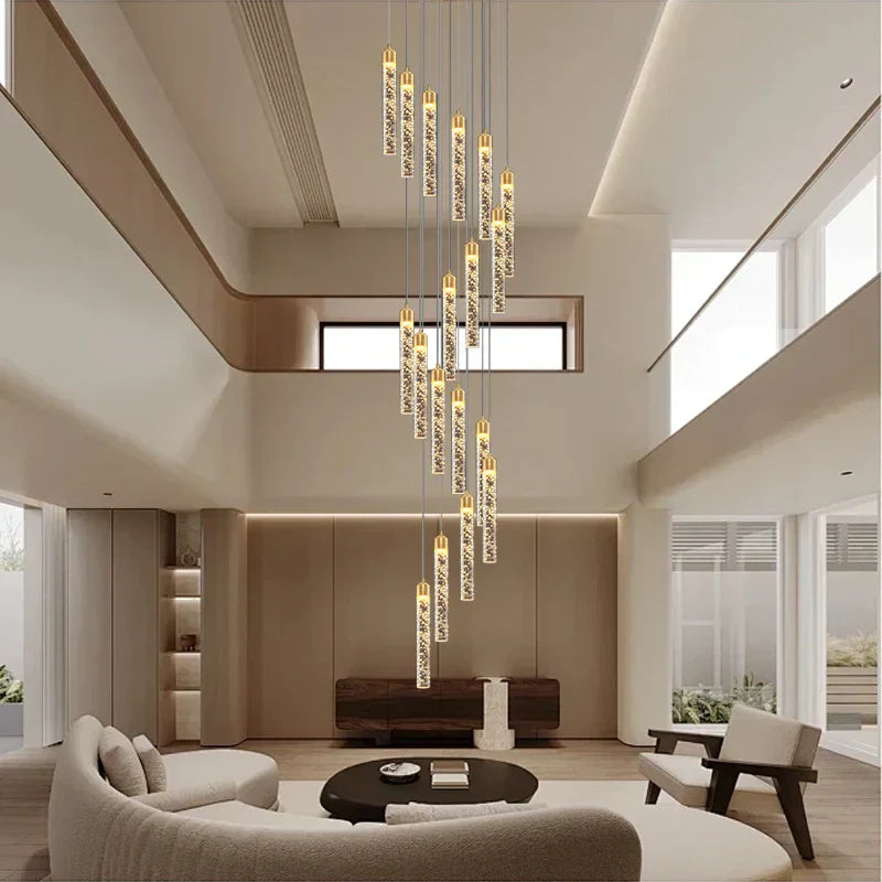 DecorBites™ High-ceiling Room Pendant Lights Adjustable Luxury Fixture