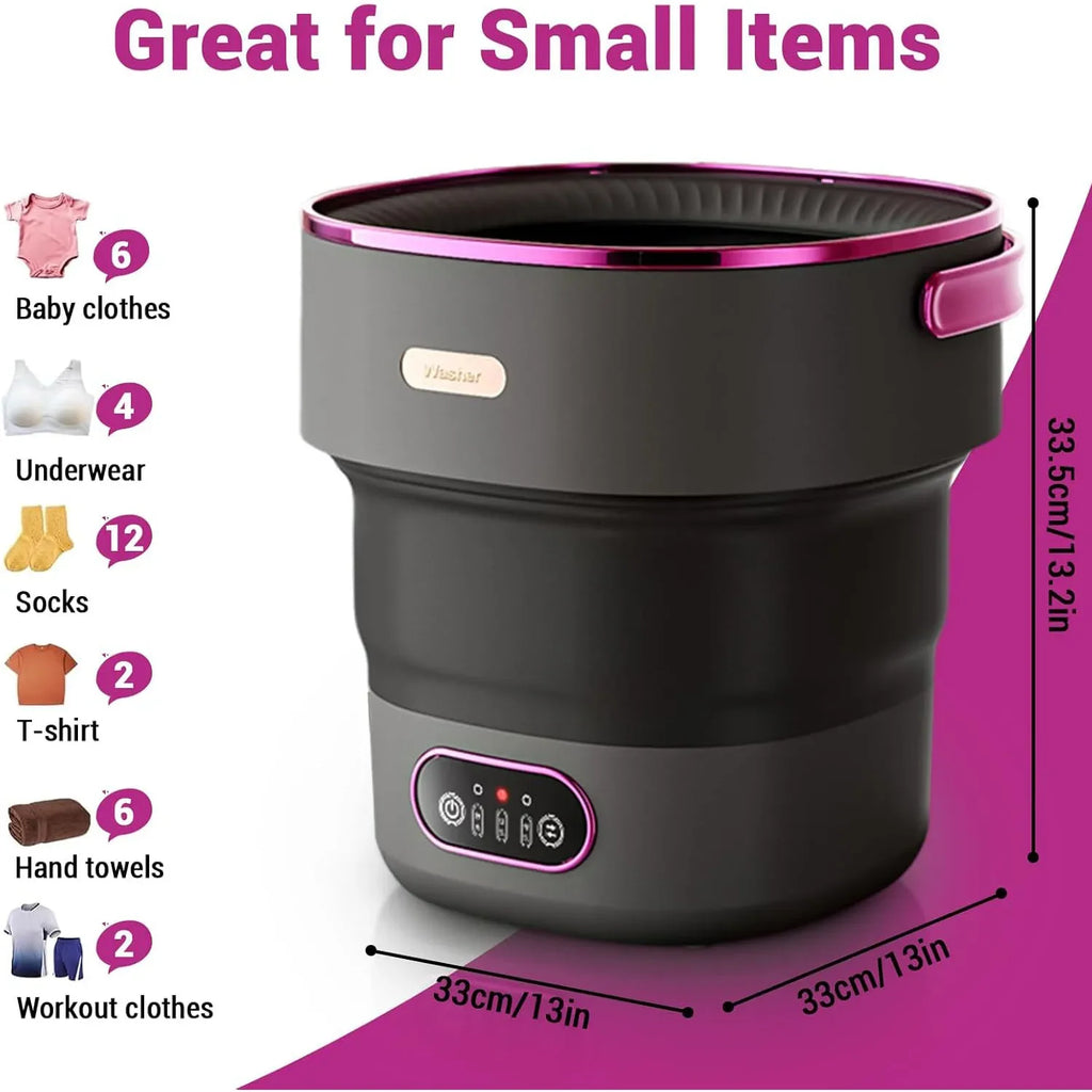 13L Foldable Mini Washer Machine