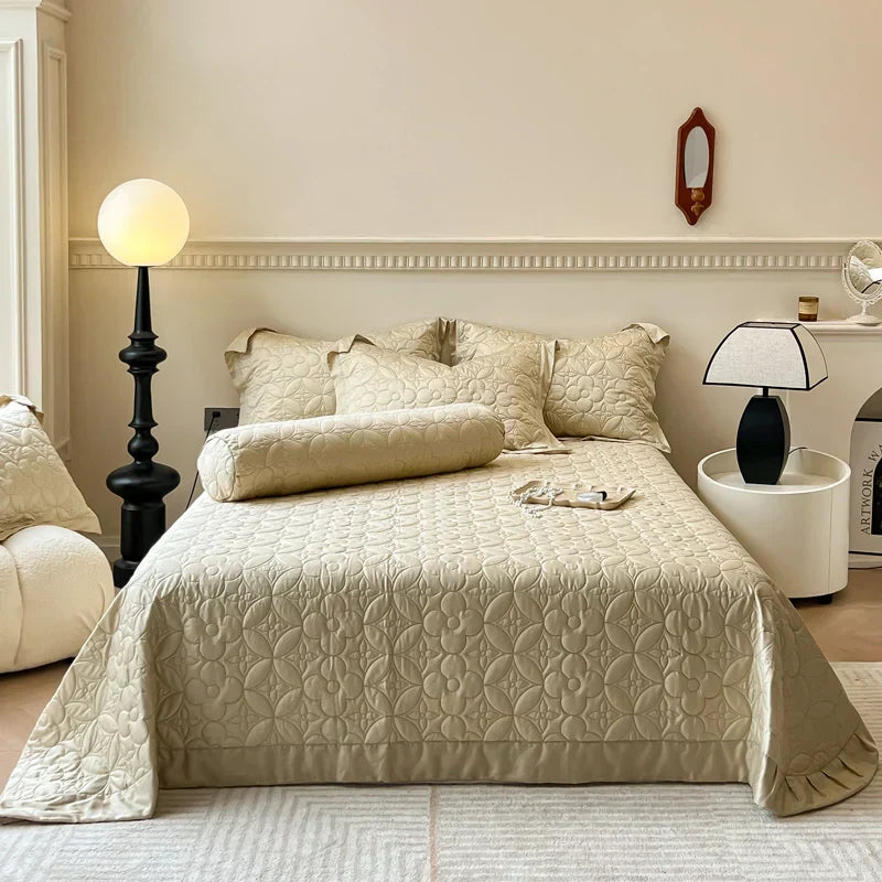 DecorBites™ Eucalyptus Fiber Bedspread for a Cooling, Silky Bed Experience