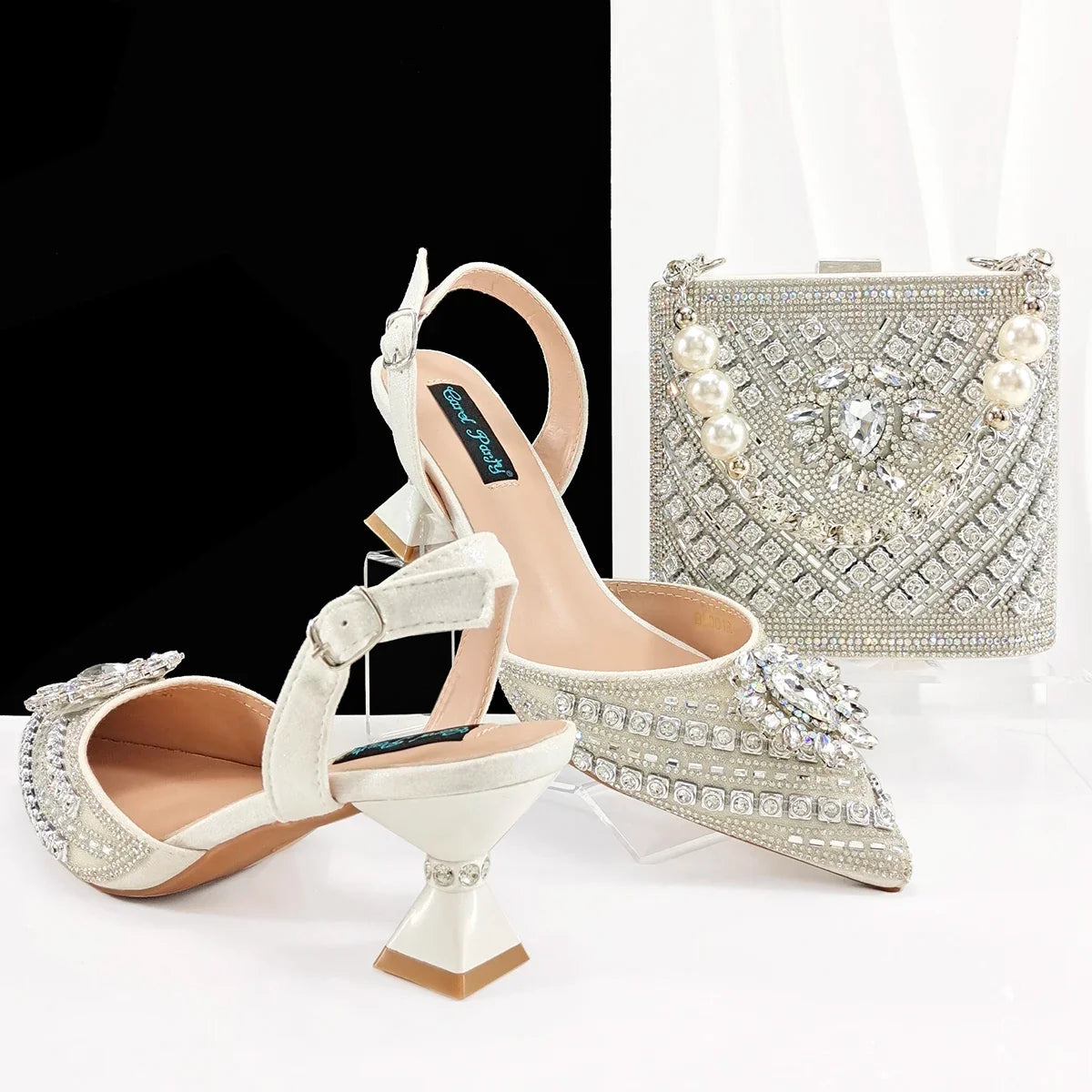 Hot Matching Women Shoe and Bag Set EDHFG1-1