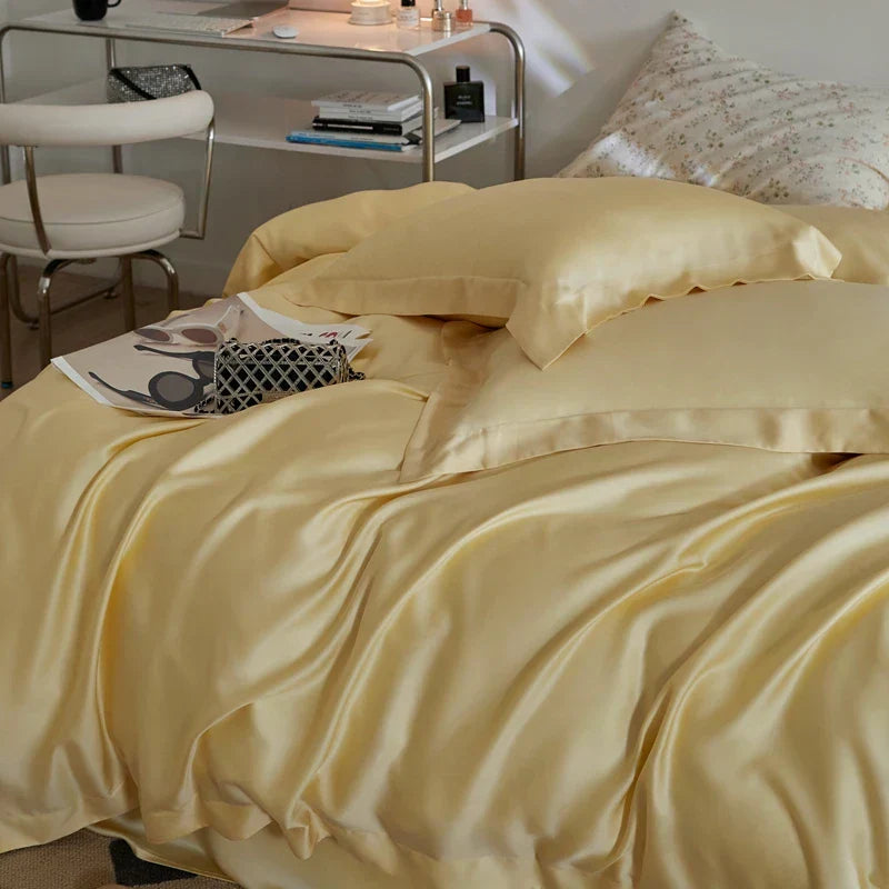 DecorBites™ Eucalyptus Lyocell Luxury Bedding Set with Cooling Properties