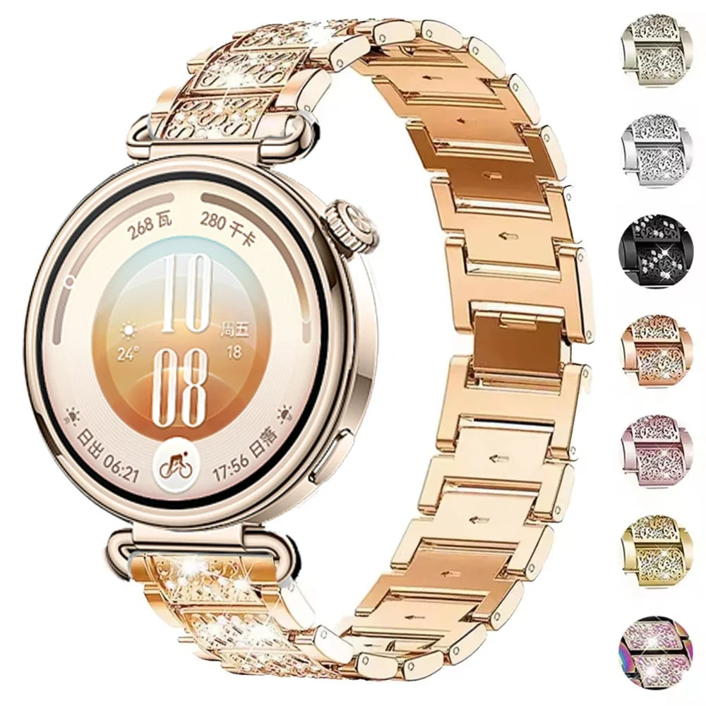Motorola Moto Watch Women's Rhinestone Link Bracelet