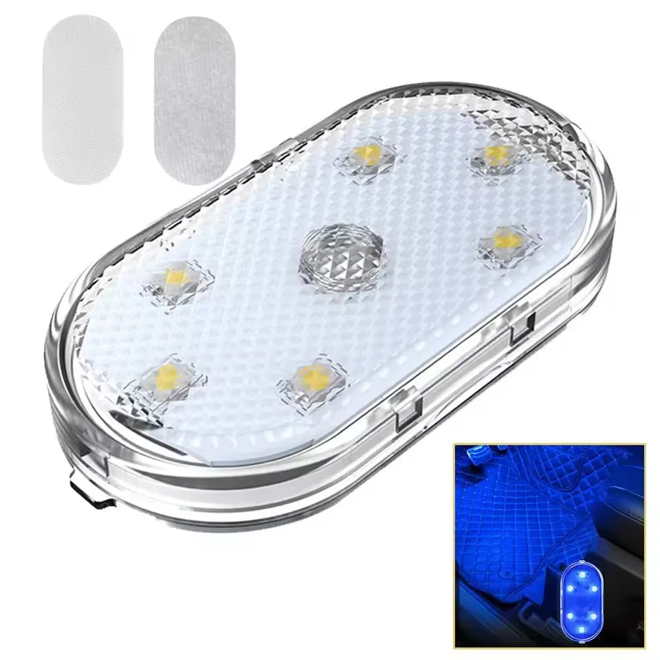 USB Charging LED Touch Light | Mini Wireless Car Interior Reading Lamp