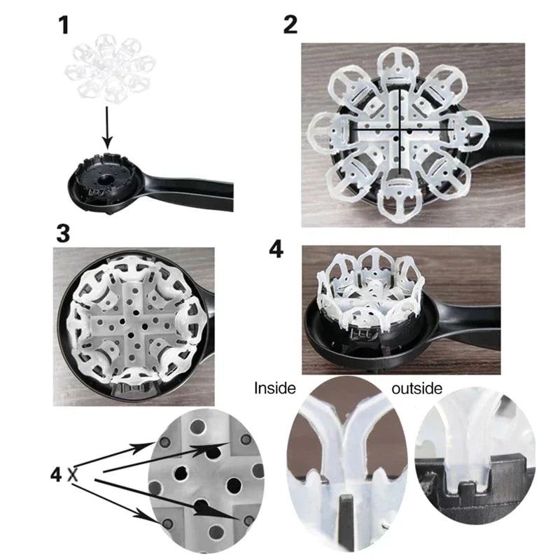 DecorBites™ Espresso Machine Cleaning Brush