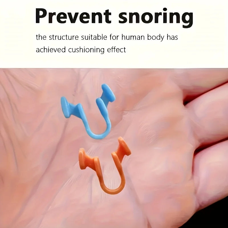 Anti-Snoring Nose Clip Device | 3-Color Sleep Aid Solution