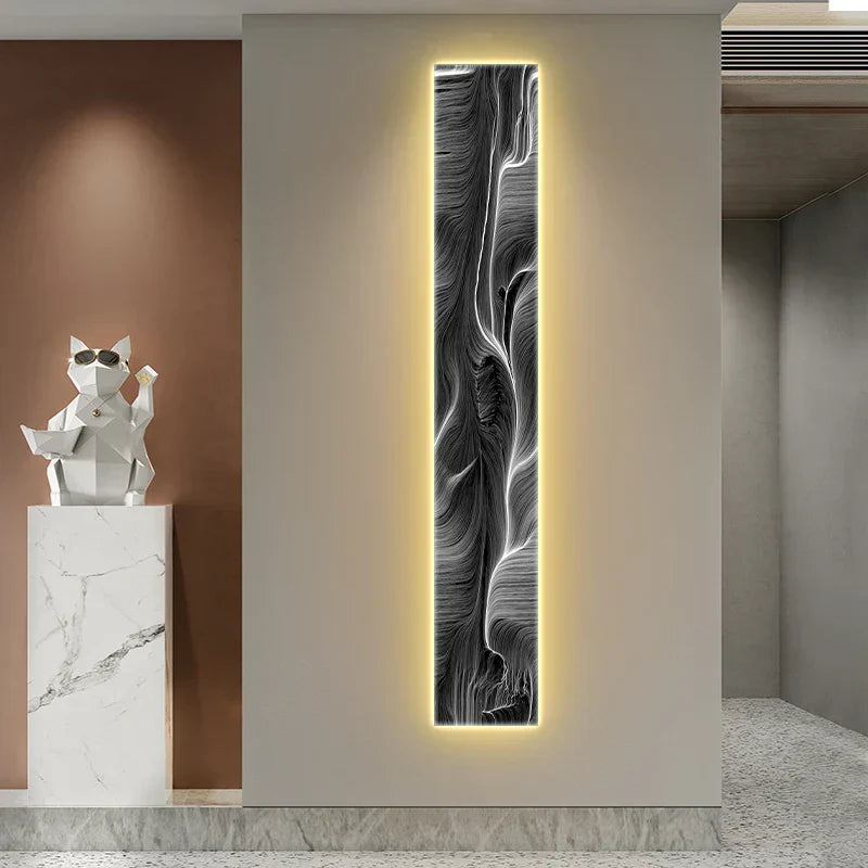 DecorBites™ Abstract LED Wall Lamp for Modern Interior Decoration