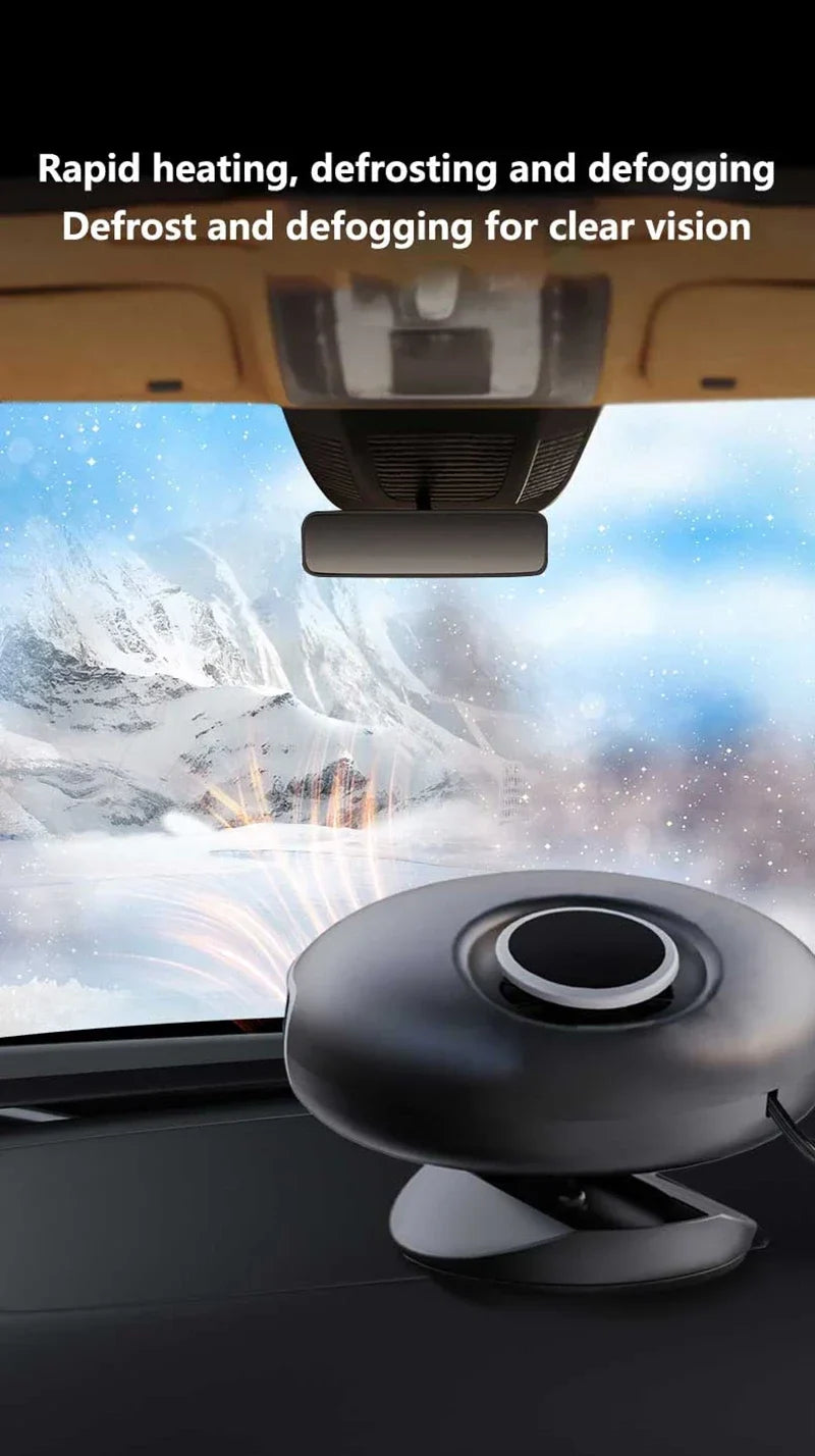 360°rotation 12v/24v Car Heating and Cooling Device