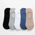 10PCS Men’s Mid-Calf Cotton Socks – Solid Color, Versatile for All Seasons