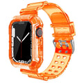 Apple Watch Soft Silicone Strap - Transparent Comfortable Fit