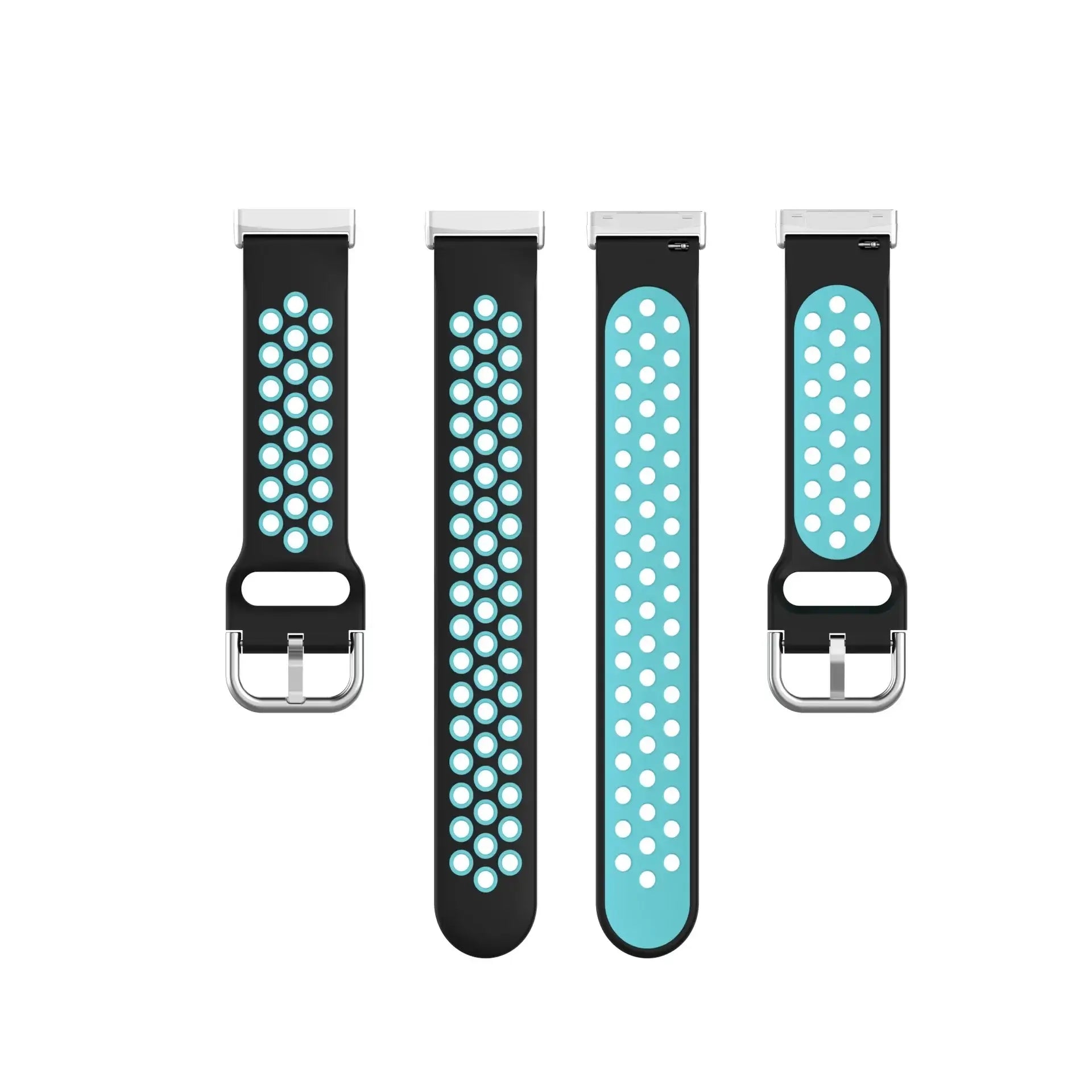 Fitbit Versa & Sense Silicone Band - Breathable Stylish Straps