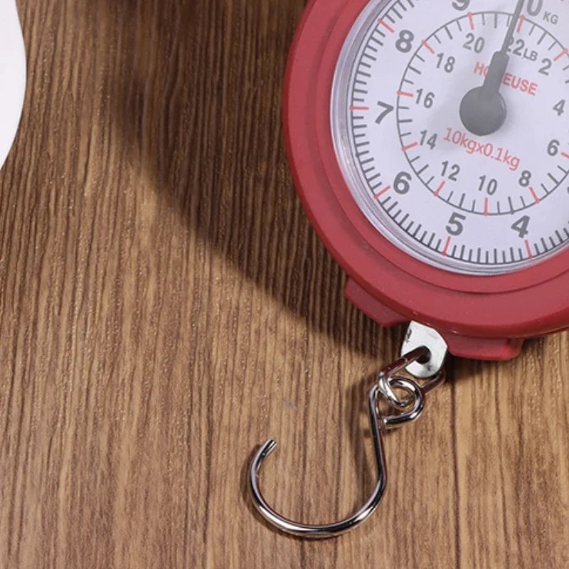 Portable Hanging Spring Scale 10kg | Mini Fishing and Luggage Weigher