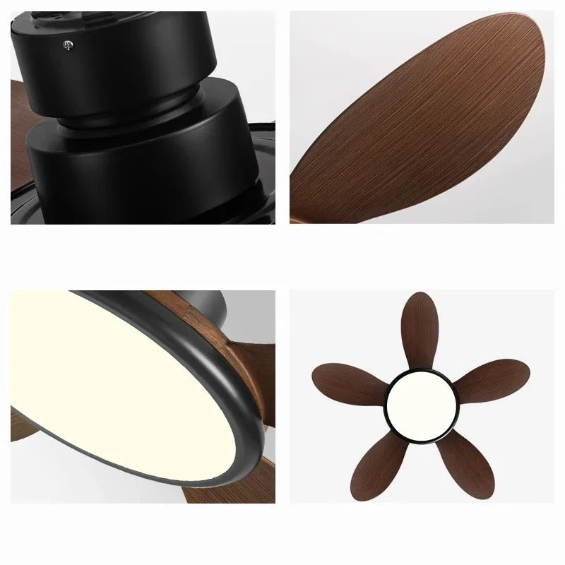 DecorBites™ LED Ceiling Fan with Remote Control, Modern Design, Low Energy Consumption