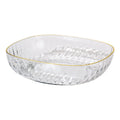 DecorBites™ Crystal Fruit Plate: Multipurpose Snack & Candy Storage Tray