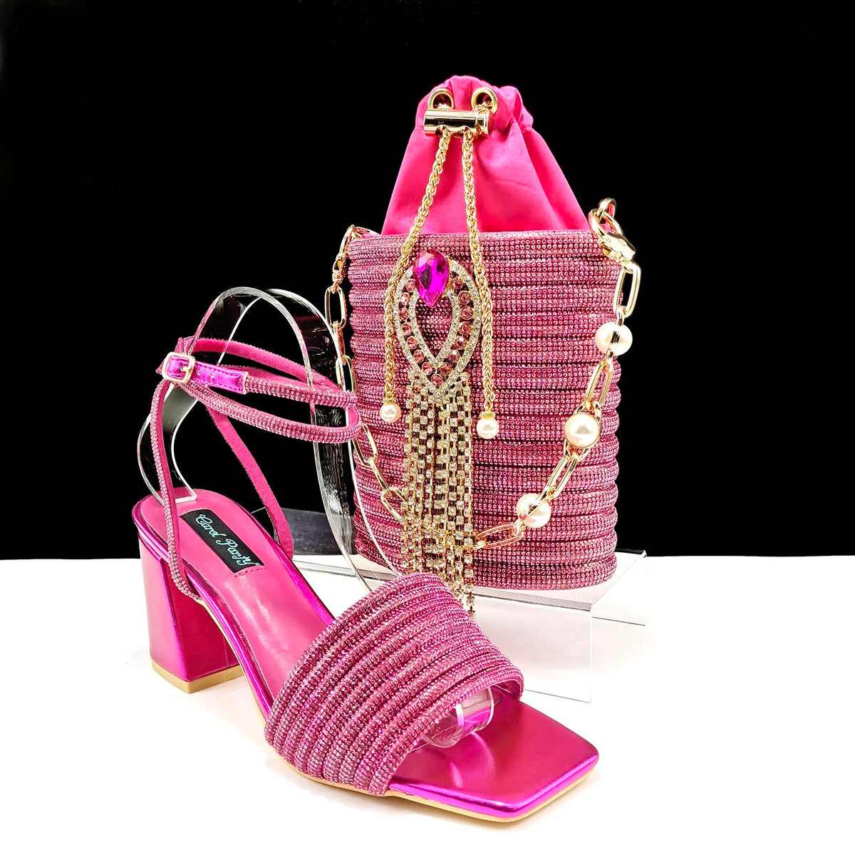 Lastest Ladies Shoes with Matching Bag Set HJJ1-23