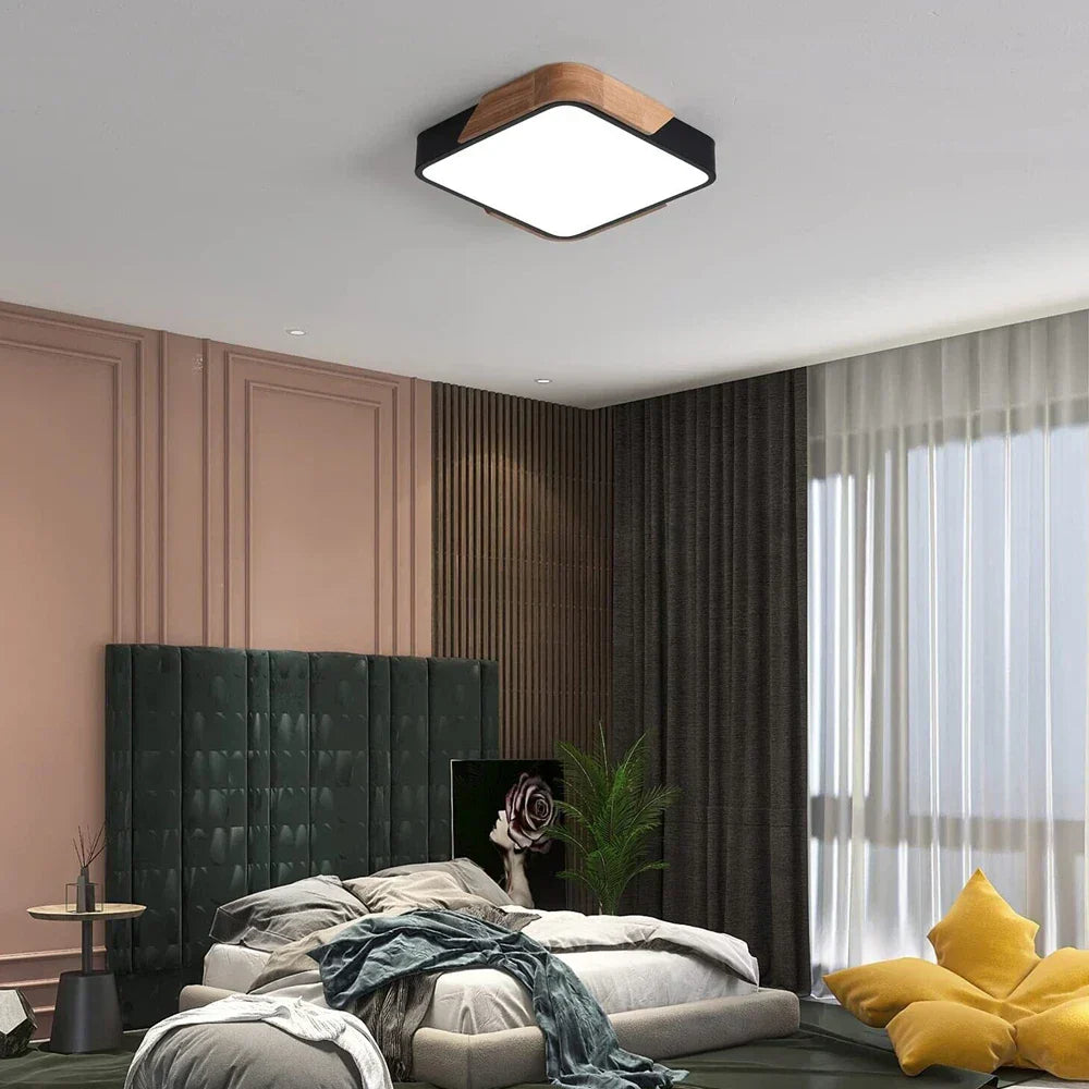 DecorBites™ LED Ceiling Light: Modern Bedroom Chandelier for Home Decor