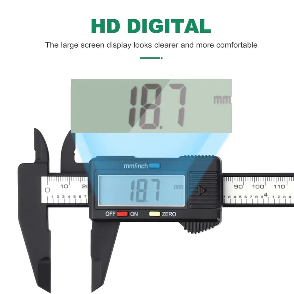 1PC Mini Plastic Vernier Caliper | 0 to 150mm Student Measuring Tool