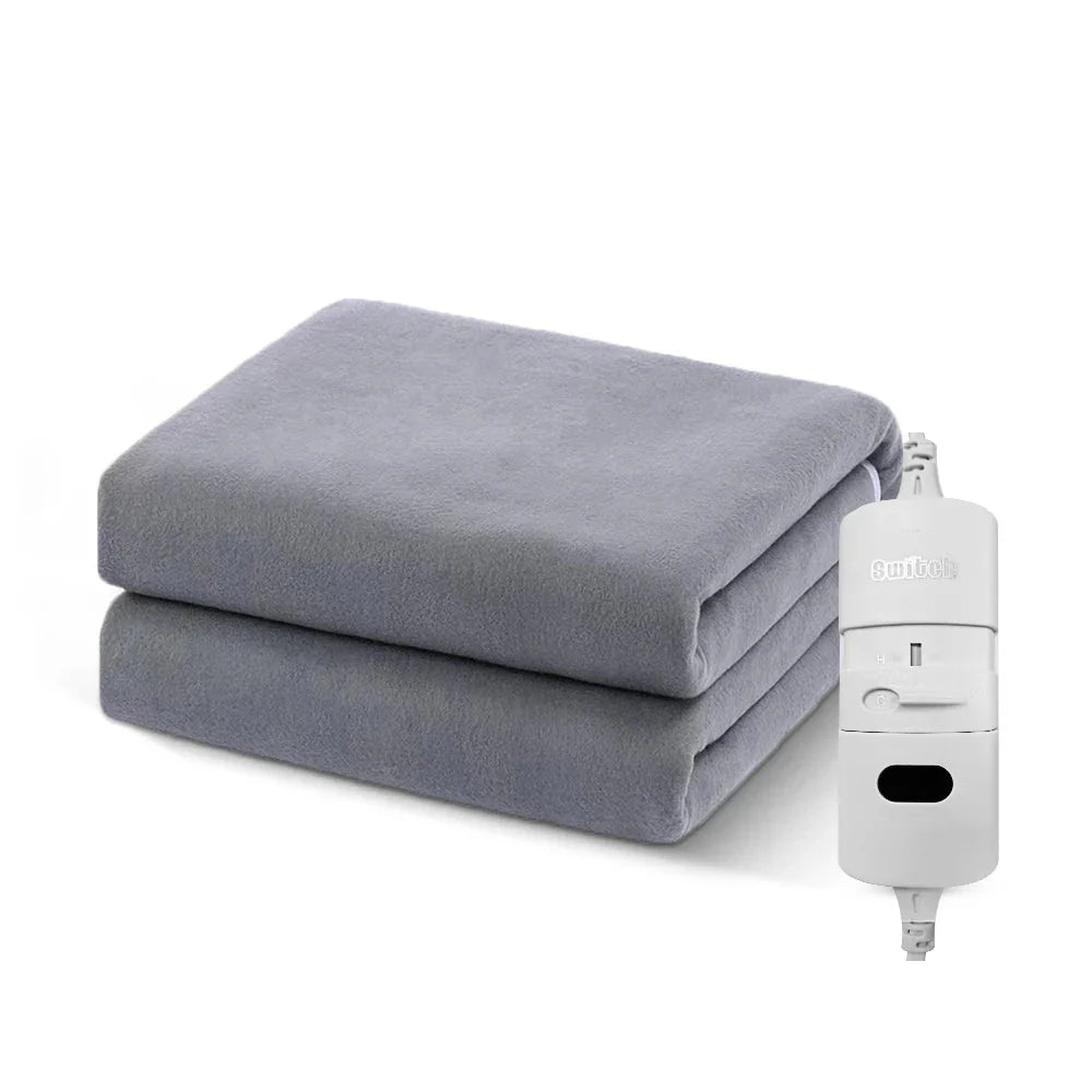 Electric Heating Blanket – Double Body Warmer with Thermostat