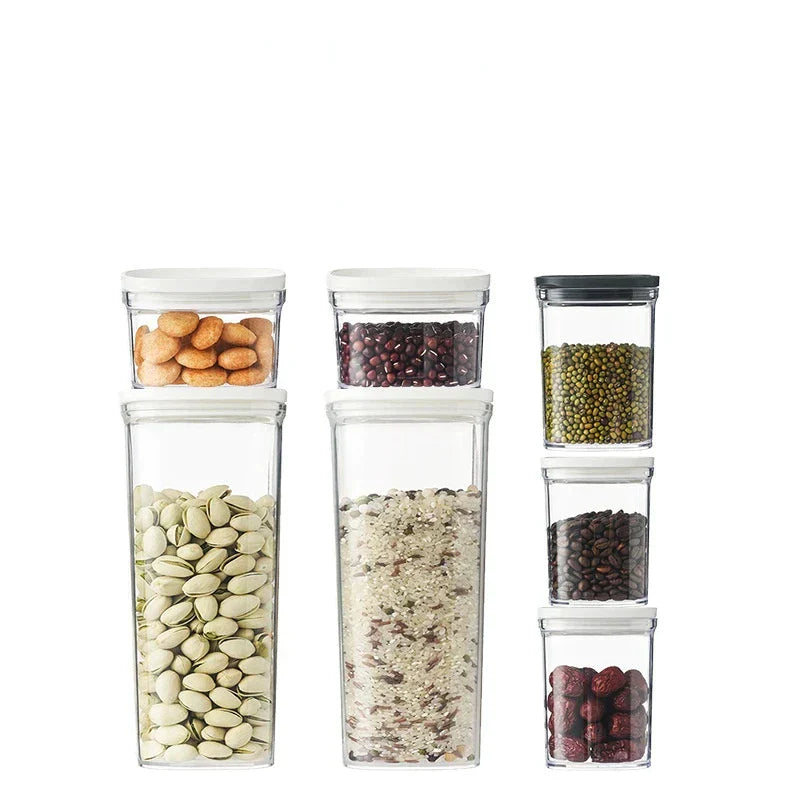 DecorBites™ Hermetic Kitchen Organizer for Food Containers, Oils, and Boxes