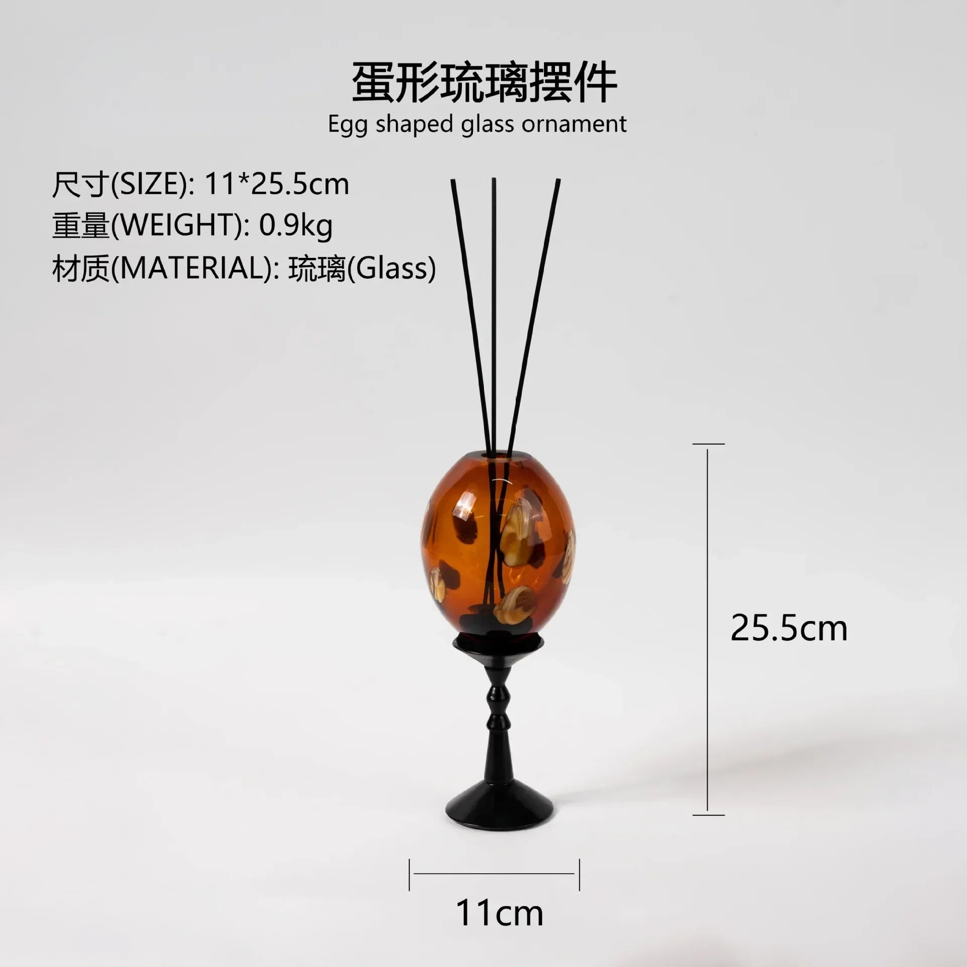 DecorBites™ Geometric Circle Glass Vase Candlestick Home Decor