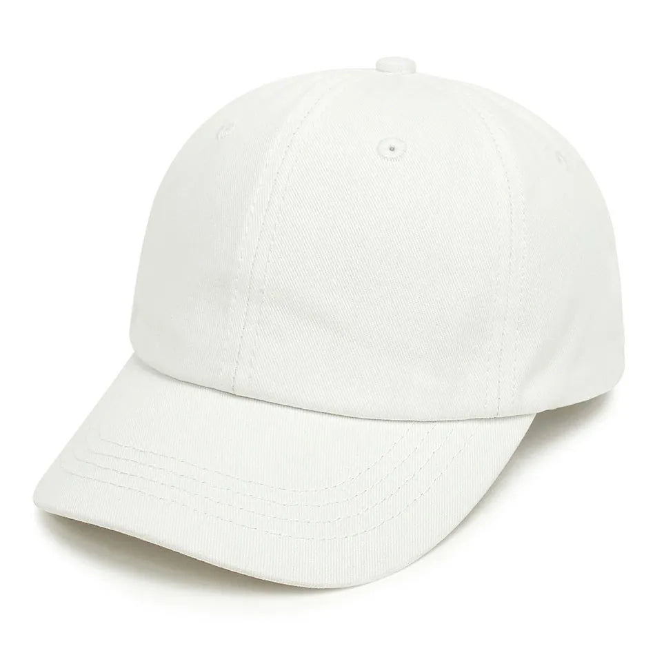 Baby Baseball Cap for Toddler | Low Profile Sun Hat with Adjustable Strap