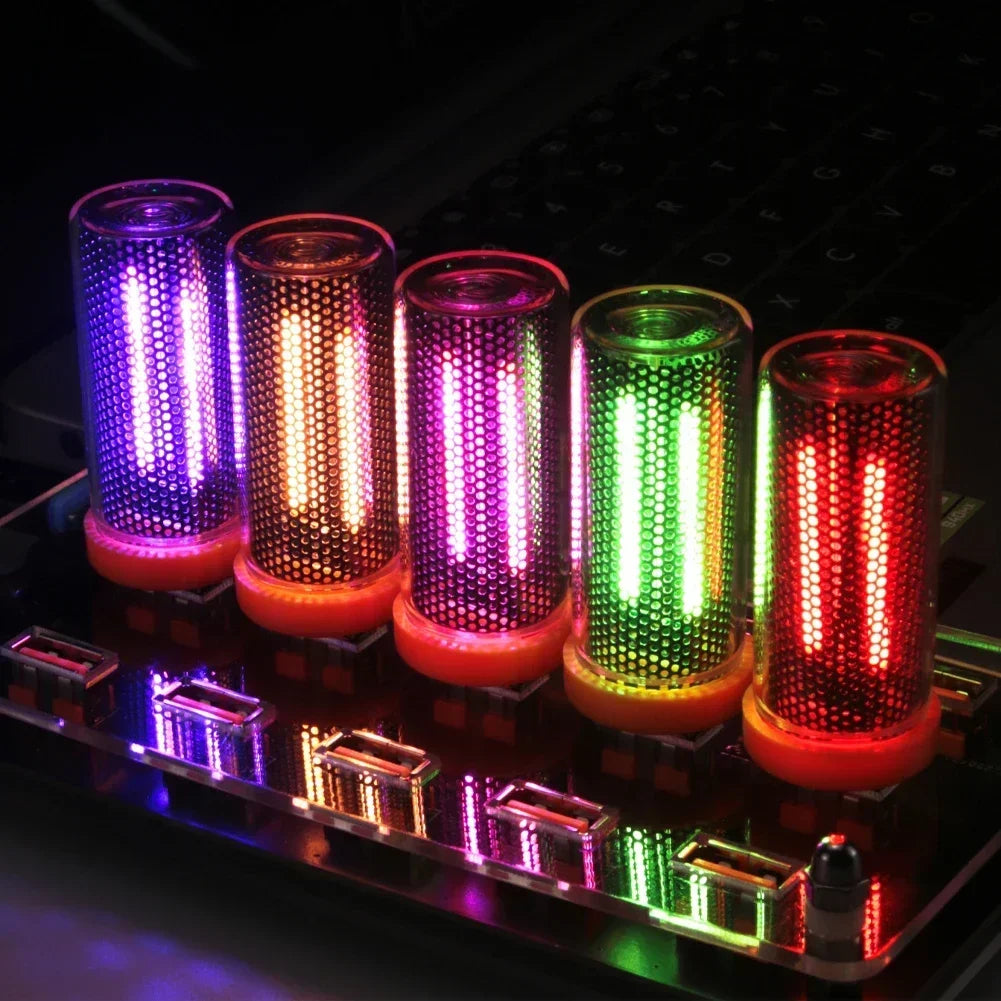 USB Plug-In Glass Bottle Night Light | Color-Changing Ambient Decor Lamp