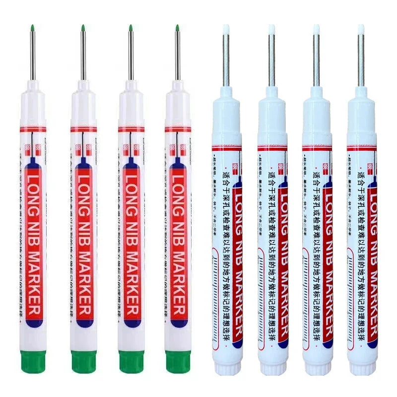 20mm Long Nib Markers for Deep Hole Marking | BSIDE Multi-Purpose Pen Set