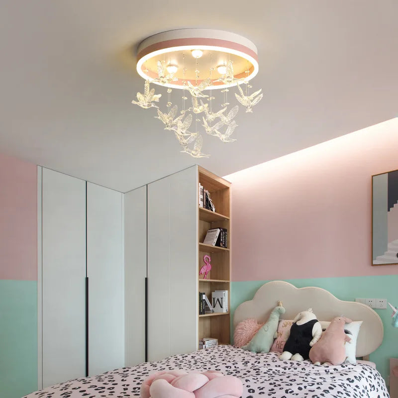 DecorBites™ Crystal LED Ceiling Lamp for Kids' Room