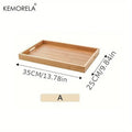 DecorBites™ 1PCS Rectangular Wooden Trays - Multipurpose Kitchen Storage Organizer