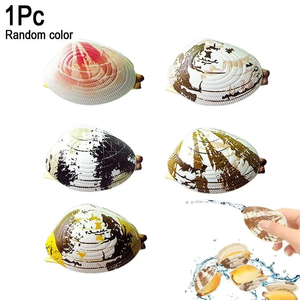 Baby Bath Seashell Toy | Press Water Spray Fun for Pool and Beach